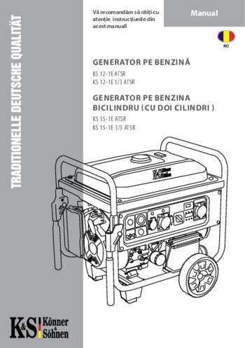 Generator pe benzina K&S 2022