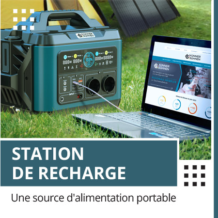 Station de recharge – Une source d'alimentation portable